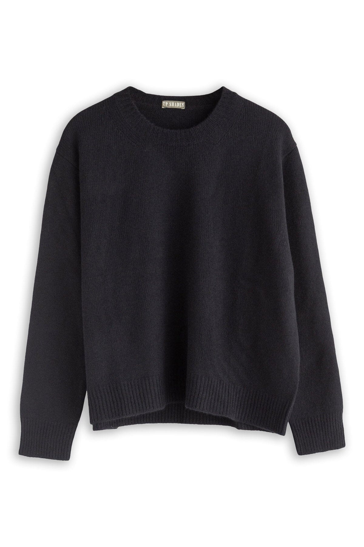 Crewneck Cashmere Sweater - Fall 24 A80 - Fall Cashmere CP Shades Blackout 6534S