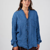 Joss - Lightweight Indigo Linen S91 - Indigo Tops CP Shades 