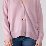 Lightweight Cardigan Sweater S30 - Spring Cashmere CP Shades 