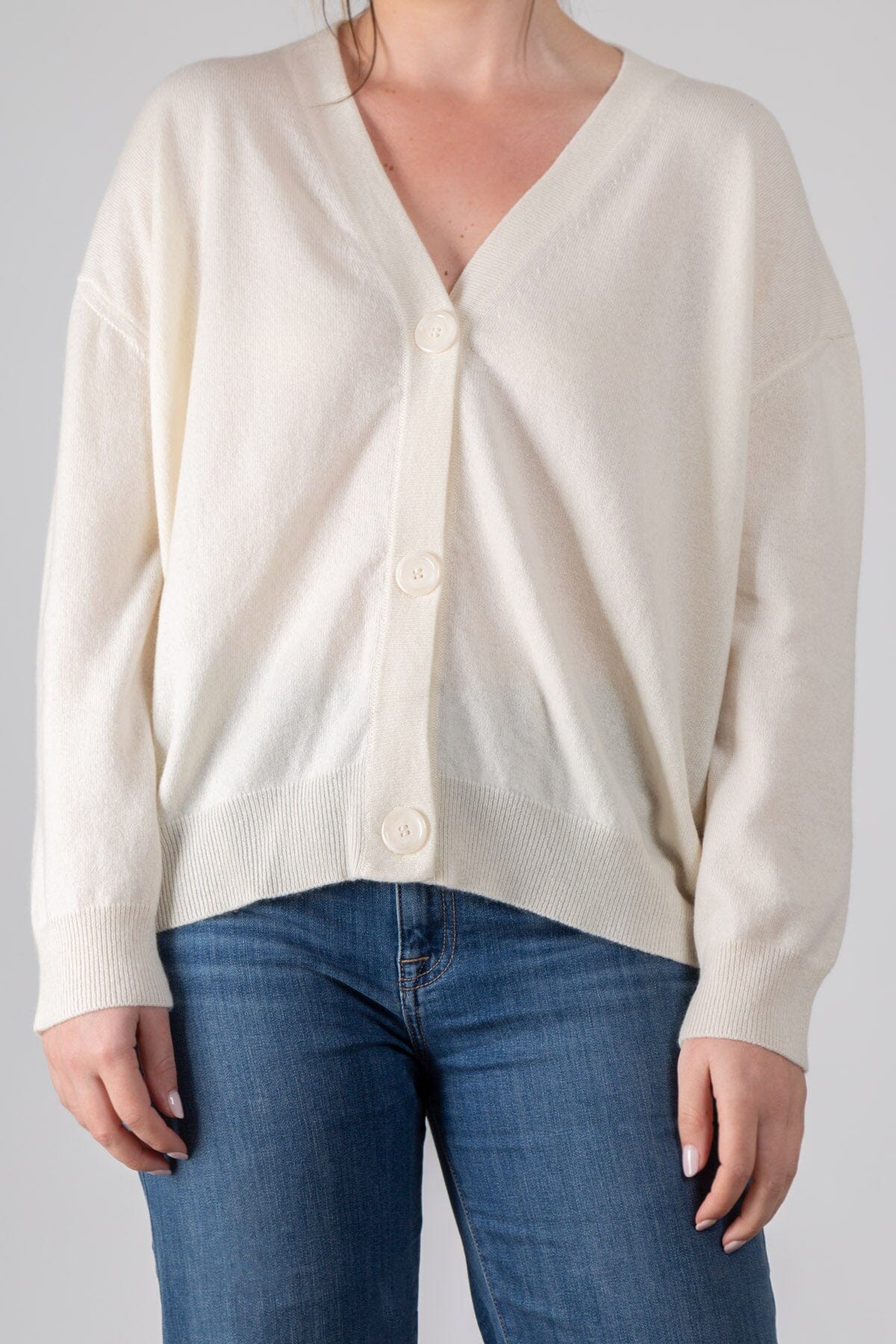 Lightweight Cardigan Sweater S30 - Spring Cashmere CP Shades 