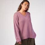 V-Neck Sweater A80 - Fall Cashmere CP Shades 