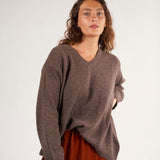 V-Neck Sweater A80 - Fall Cashmere CP Shades 